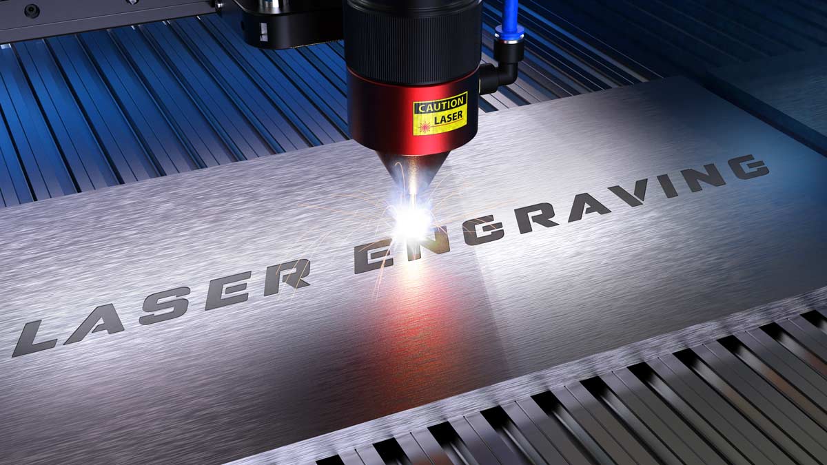 Laser engraving terminal block tags by Spike Electric