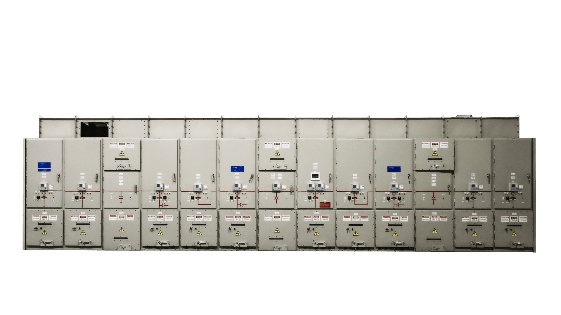 Front view of Arc Resistant Switchgear Front view of Arc Resistant Switchgear