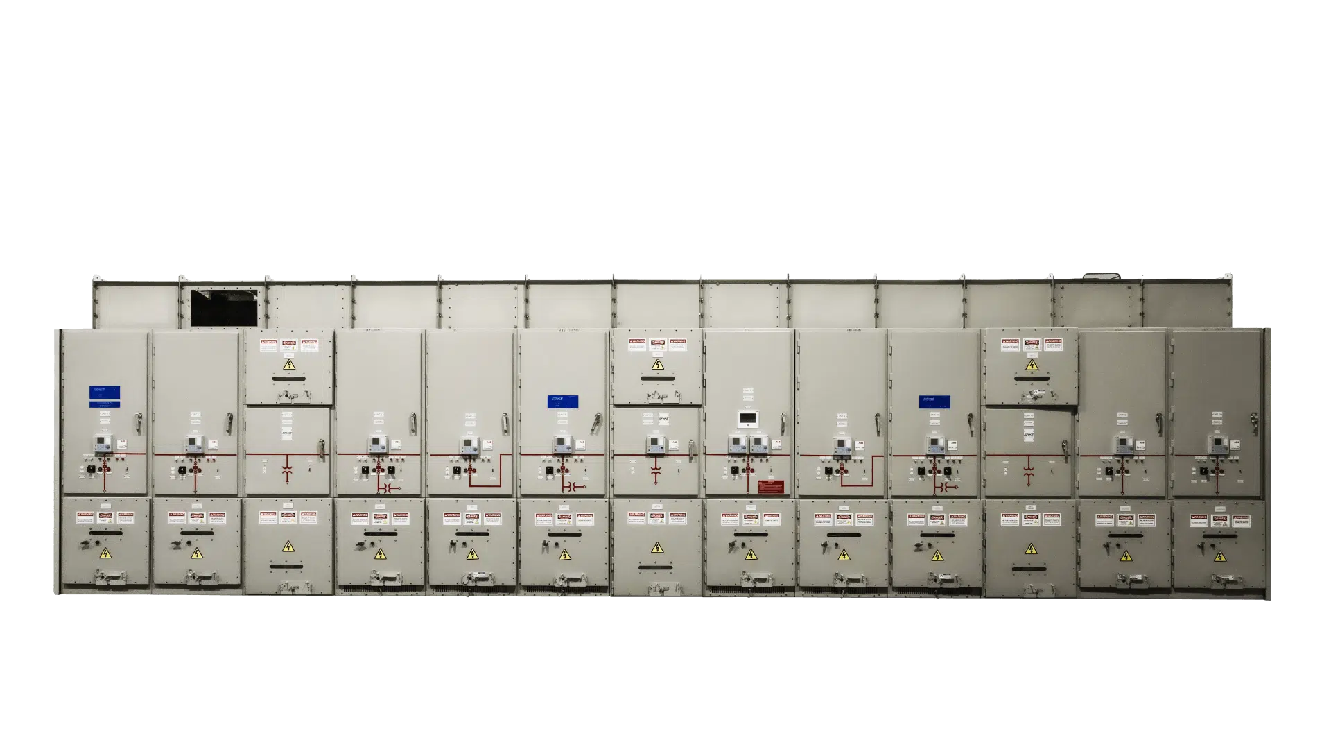 Front view of Arc Resistant Switchgear