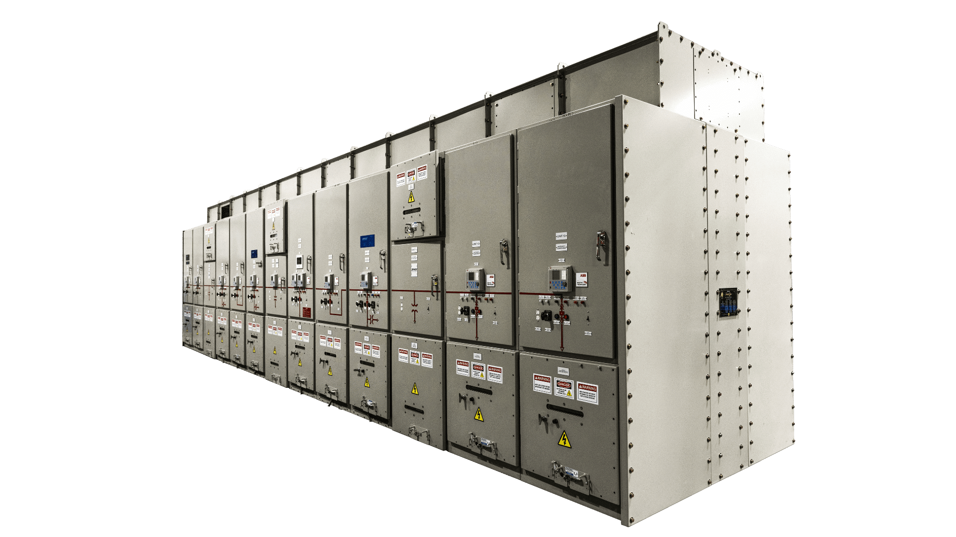 right sideview of Arc Resistant Switchgear right sideview of Arc Resistant Switchgear